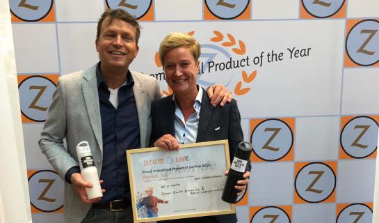 Publieksprijs PromZ.live voor BOVI salespromotion en BE O bottle Publieksprijs PromZ.live voor BOVI salespromotion en BE O bottle