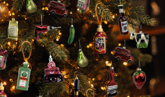 Vergeet de standaard kerstbal